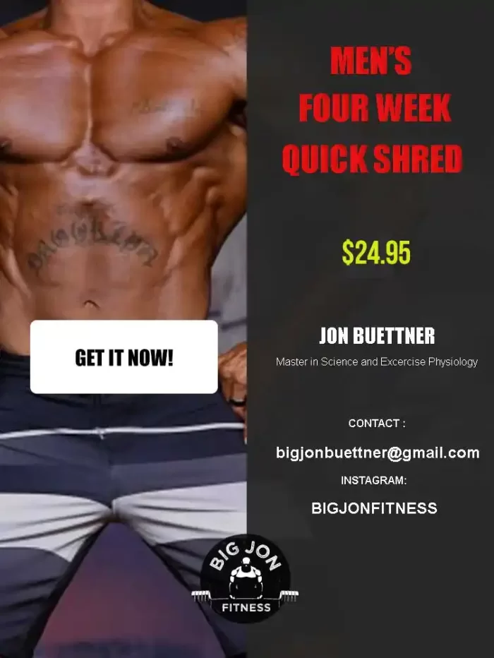 BJF 4 Week Quick Shred Program